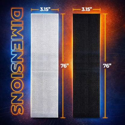 76 Inch Extended Length Resistance Bands - Heavy Duty Elastic Fabric & Natural Rubber Long Workout Loop for Pull Up Assist, Vertical Jump Training, Mobility & Full Body Fitness - color: Gray