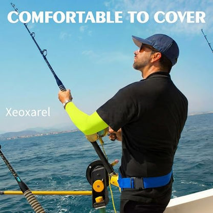 Xeoxarel Arm Sleeves for Men & Women (Available in 4 Pairs/12 Pairs) - color: 1 Pair Arm Sleeve - Fluorescent