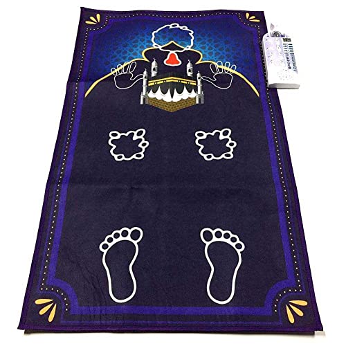 Kids Muslim Prayer Rug 110x70cm Electronic Smart Islam Child Intelligent Pray Carpet Teaching Interactive Talking Music Salah Prayer Mat