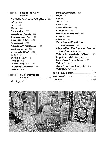 Reading & Writing Farsi (Persian): A Workbook for Self-Study: A Beginner's Guide to the Farsi Script and Language (Free Online Audio & Printable Flash Cards)