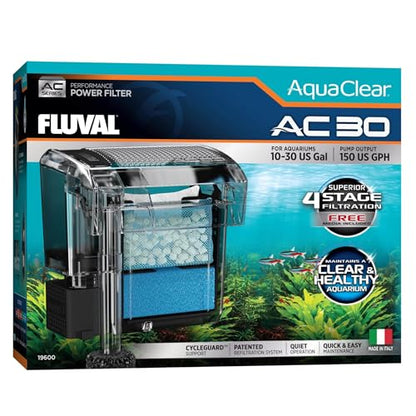 Fluval Add-On Surface Skimmer – Compatible with AC20, AC30 & AC50 Power Filters – Removes Surface Film & Organic Waste – Improves Oxygen Exchange & Water Clarity – Easy Install, Safe for Fish