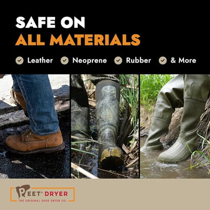 PEET, Original Dryer, Electric Shoe Dryer, Work Boots, Outdoor Gear, Athletic Gear, Silent,Energy-Efficient, Made in USA - style: Original - Wader Dryer