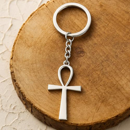 Cross Keychain-Bag Charms Religious Christian Birthday Baptism Graduation Gifts for Men Boys Teens