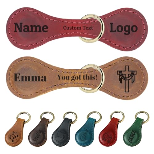 Personalized Magnetic Leather Bookmark Custom Engraved Name Text Bookmarks Customized Magnet Book Marks for Women Men Book Lovers Readers Travelers (Big) - color: Big