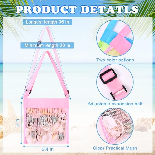 POILKMNI New Upgraded 2 Pcs Shark Tooth Sifter with Seashell Bags | Beach Sand Sifter, Sand Scoop Shell Scooper for Beach Scoop Shovel Sifter Tool Picking Up Shells, Shark Tooth Sifter Dipper - color: Black