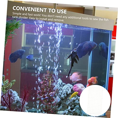 6pcs Aquarium Divider Isolation Board Cups Fish Tank Partition Net for Breeding and Separation Fish Separator for Aquatic Environments