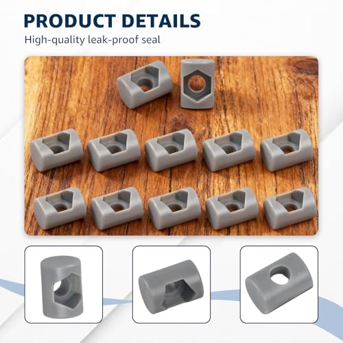12PCS Lid Fastener Barrel Nut Replacement for Fluval | Filter Lid Fastener Replacement Part for FX4 FX5 FX6 Canister Filters