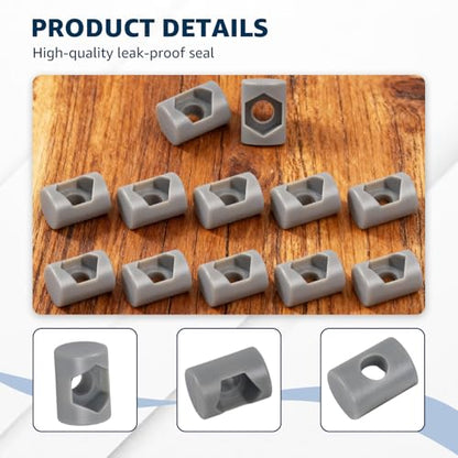 12PCS Lid Fastener Barrel Nut Replacement for Fluval | Filter Lid Fastener Replacement Part for FX4 FX5 FX6 Canister Filters
