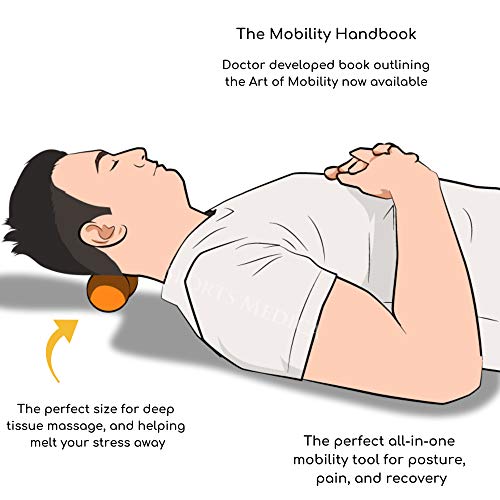 Peanut Massage Ball - Double Lacrosse and Peanut Ball Therapy | Trigger Point Deep Tissue Exercise | Back Muscle Foam Roller for Myofascial Release | Suboccipital Spine Device - Pressure Point - color: Black Peanut Ball