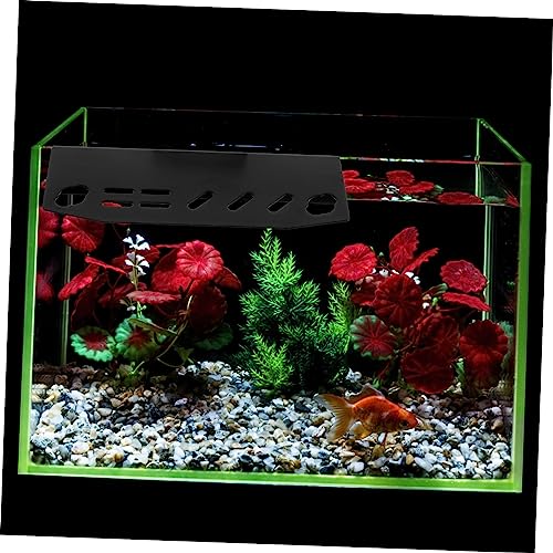 Totority Aquarium Tool Organizer Design for Scissors Tweezers and Plant Maintenance Wall-Mounted Storage for Fish Tank Cleaning Tools