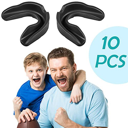 Sport Mouth Guards Gum Teeth Armor Game Guard for Boxing Basketball Football Hockey Karate Basketball Rugby Match - color: Black