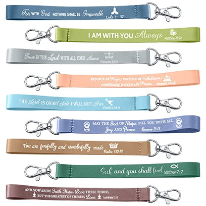 45 PCS Christian Keychains Bulk - color: Fresh