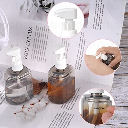 Yamadura Travel bottles for Toiletries, TSA Approved Travel Containers, Refillable, Portable, Spray Bottles and Pump Bottles with Labels for Creams, Perfumes and Shampoos (Pink) - color: Pink