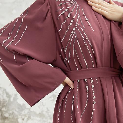 Women Kaftan Dress Prayers Full Cover Robe Women Abayas Portable Prayer Set
