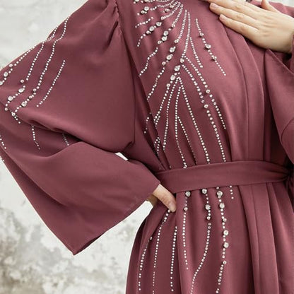 Women Kaftan Dress Prayers Full Cover Robe Women Abayas Portable Prayer Set