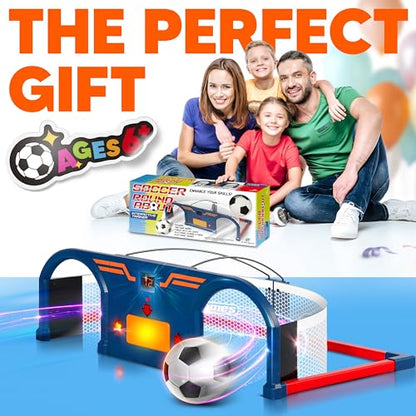 Soccer Trainer, Soccer Exercises Training Set | Improve Agility First Touch Ball Control & Foot-Eye Coordination Hand-Eye