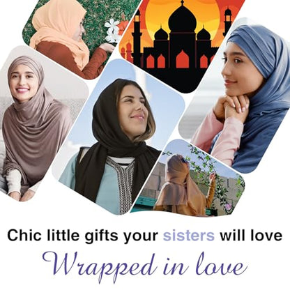 12 Pairs Strong Magnetic Hijab Pins for Women | No-Snag Pinless | Multi-Use Hijab Scarf & Clothing Clips | Premium Shiny & Matte Set (Strong Hold, No Damage to Fabric)