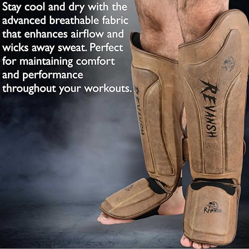 Shin Guards - Premium Protection for Boxing, MMA, Muay Thai, Kickboxing, and Martial Arts - Durable, Comfortable, Lightweight Combat Gear - size: X-Large