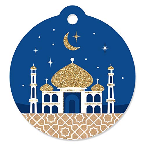 Big Dot of Happiness Ramadan - 이드 무바라크 선물 태그 (20개 세트)