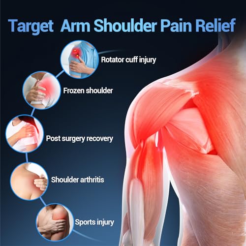 Comfytemp Shoulder Ice Pack Wrap Shoulder Brace Compression Sleeve for Shoulders Pain Relief, 2 Gel Ice Packs for Injuries Reusable, Cold Therapy for Rotator Cuff Recovery, Fathers Day Dad Gifts Men - style: 2 Gel Packs + 1 Brace