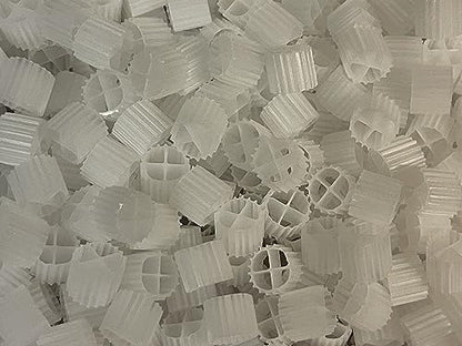 K1 Bio Filter Media Moving Bed Biofilm Reactor (MBBR) for Aquaponics, Aquaculture, Hydroponics - Ponds - Aquariums by Wholesale Koi Farm, (2 Cubic Feet)