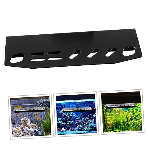 HANABASS Aquarium Tool Organizer Holder for Scissors Tweezers Wall-Mounted Storage Rack for Aquatic Plant Maintenance Efficient Fish Tank Tool Management
