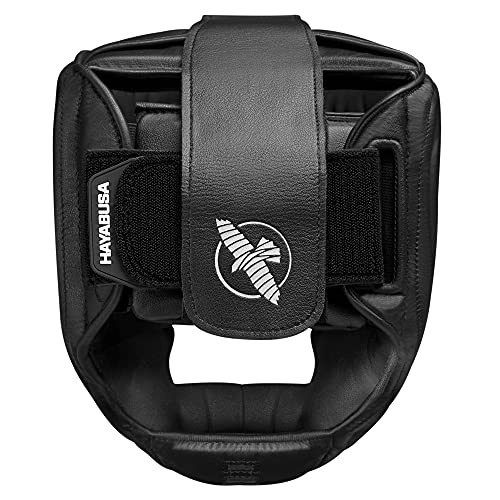 Hayabusa T3 Adjustable MMA Headgear - color: Black/Red, size: Large