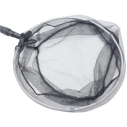 Cabilock Telescopic Fishing Net Replacement 1.5m Extendable Fish Landing Net with 35cm Mesh Head Portable Fishing Tool for Freshwater Pier and Camping Use