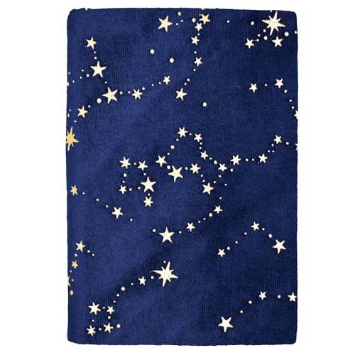 BLBMH Velvet A6 Book Cover 4x6 Plus | Non-Stretch Fabric Sleeve with Bookmark | Handmade Washable Soft Protector for Paperback Bible Journal | Gift for Women - Velvet Blue 6" + - color: Velvet Blue, size: 6in plus