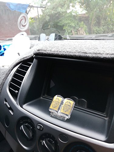 Islam Car Front Console Decorative Ornament Amn046 Mini Al Quran Beginning Page Transparent Glass Muslim Gift