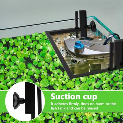 Aquarium Floating Plant Barrier, Self-Adjusting Aquarium Plant Corral, Automatically Adjusts Height with Water Level for Floating Plants, Aquariums