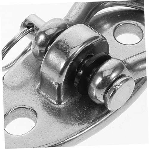 Abaodam 1 Set Stainless Steel Swing Hanger with Rotating Plate Versatile Hammock Hardware for Hanging Chairs Swings Sandbag Hooks Easy Installation for Outdoor Furniture