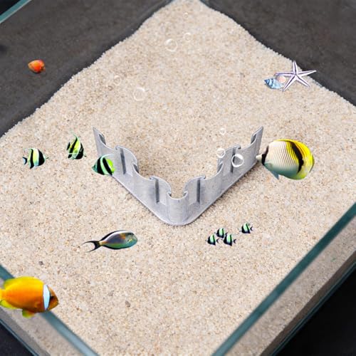 Aquarium Substrate Divider - Aquarium Sand Separator, Sand Isolation Board Substrate Barrier, Fish Tank Landscaping Decorative Panels to Separate Substrates Layers in Aquariums Or Terrariums - size: C