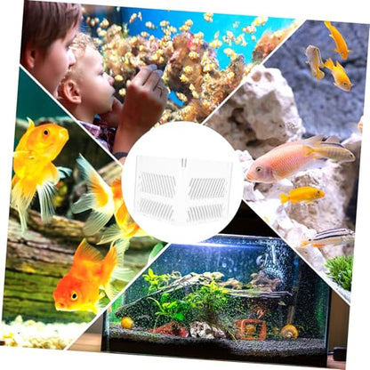Abaodam Fish Tank Sand Guard Acrylic Aquarium Divider Isolation Box for Fish Tanks Easy Install