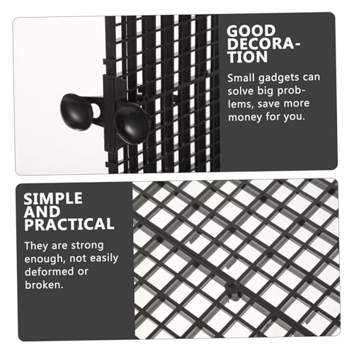 Fish Tank Divider Panel with Suction Cups Aquarium Separator Anti-Jumping for Aquariums Isolation Board for Fish Habitat Expansion and Tank Compartmentalization Black