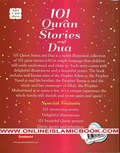 101 Quran Stories and Dua (Hardcover)