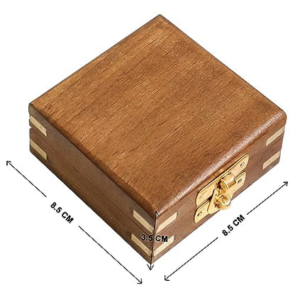Personalized Brass Compass with Wooden Box – Custom Engraved Inspirational Compass Gift for Birthday, Wedding, Anniversary, Graduation, Retirement & Special Milestones