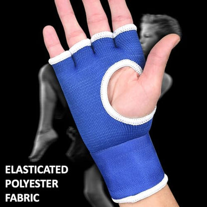 Kids Boxing Handwraps Kids Fist Protector Inner Gel Gloves Quick Wraps for Punching Great for MMA Training