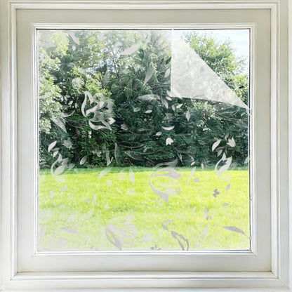 uxcell Window Privacy Film, 39.4 x 7.9 Inch Frosted Glass Window Film, Static Cling Non-Adhesive Reusable Door Coverings 3D Flower Pattern for Bathroom Home Living Room, Clear - size: 39.4 x 7.9 Inch