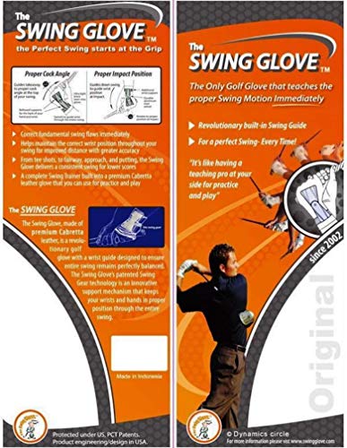 Men's Left Best Golf Training Aid/Play for Right Handed Golfers S ~ XXXL [Original Patent] - size: Medium