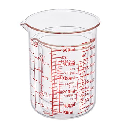 3 Piece Glass Measuring Cup Set, Includes 1/2-Cup, 1-Cup, and 2-Cup High Borosilicate Glasss Liquid Measuring Cups, Dishwasher, Freezer, Microwave, and Preheated Oven Safe, Essential Kitchen Tools - size: 1/2Cups/1Cups/2Cups Measuring Cup Set