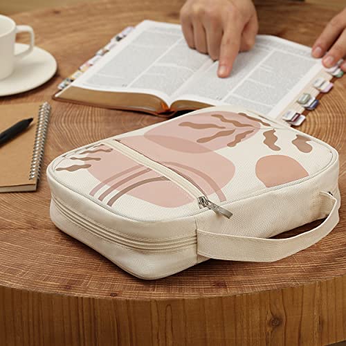 Mr. Pen- Bible Cover Case | Carrying Book Case with Durable Handle and Zippered Pocket, Bible Protective Church Bag for Men & Women, Christian Gifts - color: Boho