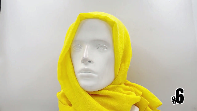 woogwin Women's Scarf Lady Light Soft Fashion Solid Shawl Wraps - color: Classical Leopard1