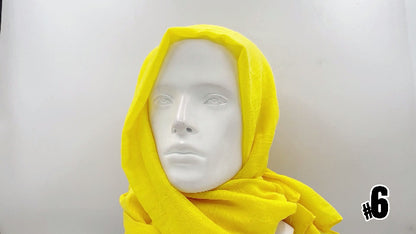 woogwin Women's Scarf Lady Light Soft Fashion Solid Shawl Wraps - color: Classical Leopard1