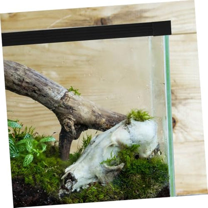 Kisangel Fish Tank Protector Strip Double Design for Aquariums Easy Installation Edge Protector for Home and Commercial Use - size: 45.00X45.00X2.50CM