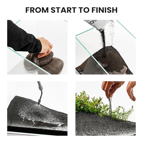 Ultum Nature Systems Controbase – Nutrient-Rich Aquarium Substrate for Live Plants, Fish Tank Aqua Soil for Planted Aquarium, Aquascaping - Aquarium Base Layer, Fertilizing Substrate - 8L, 9.7LB