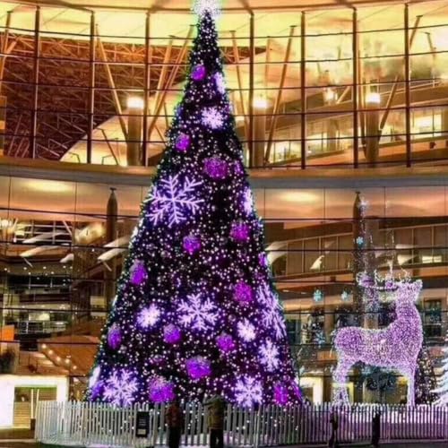 33ft Black Wire 100 LED Purple Fairy String Lights for Glow Halloween Party - color: Purple, size: 1 Pack(33 Ft Black Wire)