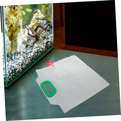 VICASKY 4pcs Fish Oxygen Bag Reusable Live Fishing Bag Transport Packaging for Fish Fry Oxygen-rich Handle