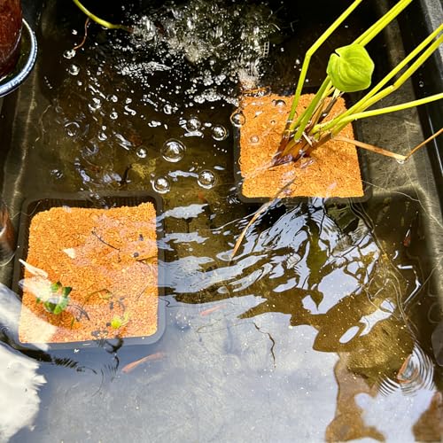 16 Pcs 9 Inch Square Aquatic Plant Baskets for Hydroponics Water Garden Plant Pots Black Plastic Mesh Basket Plastic Mesh Pond Containers for Live Aquarium Plants - style: 9" Square-16 PCS