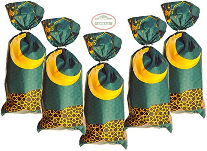Ramadan Mubarak 50 Goody Bags Happy Eid Customized Party Favors decoration Arabic Novelty Muslim gifts Wholesale Islamic Gifts-Holy Ramadan Muslim (BAGs) - style: BAGs